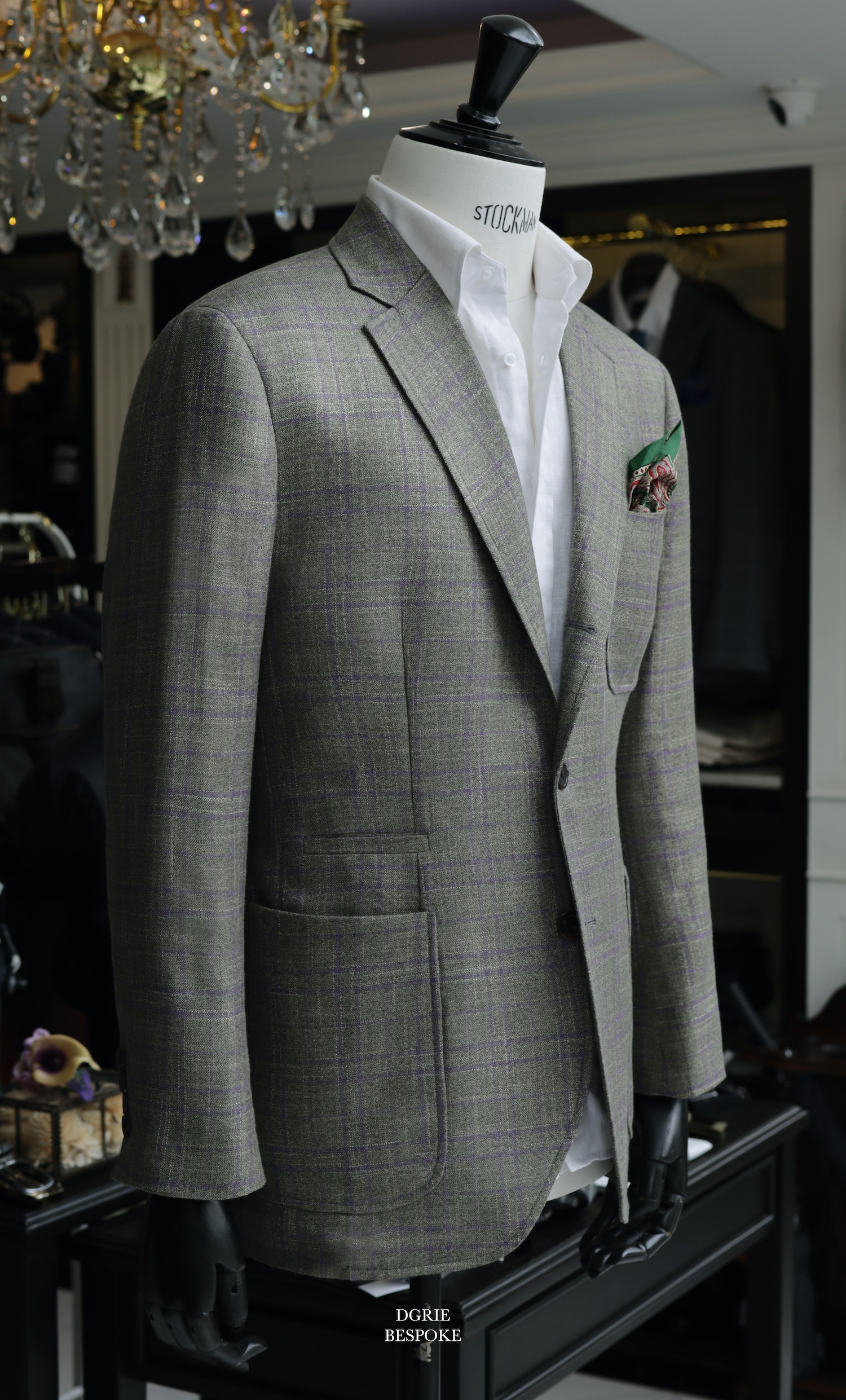 dgrie green bamboo 3b suits made in italy dgrie