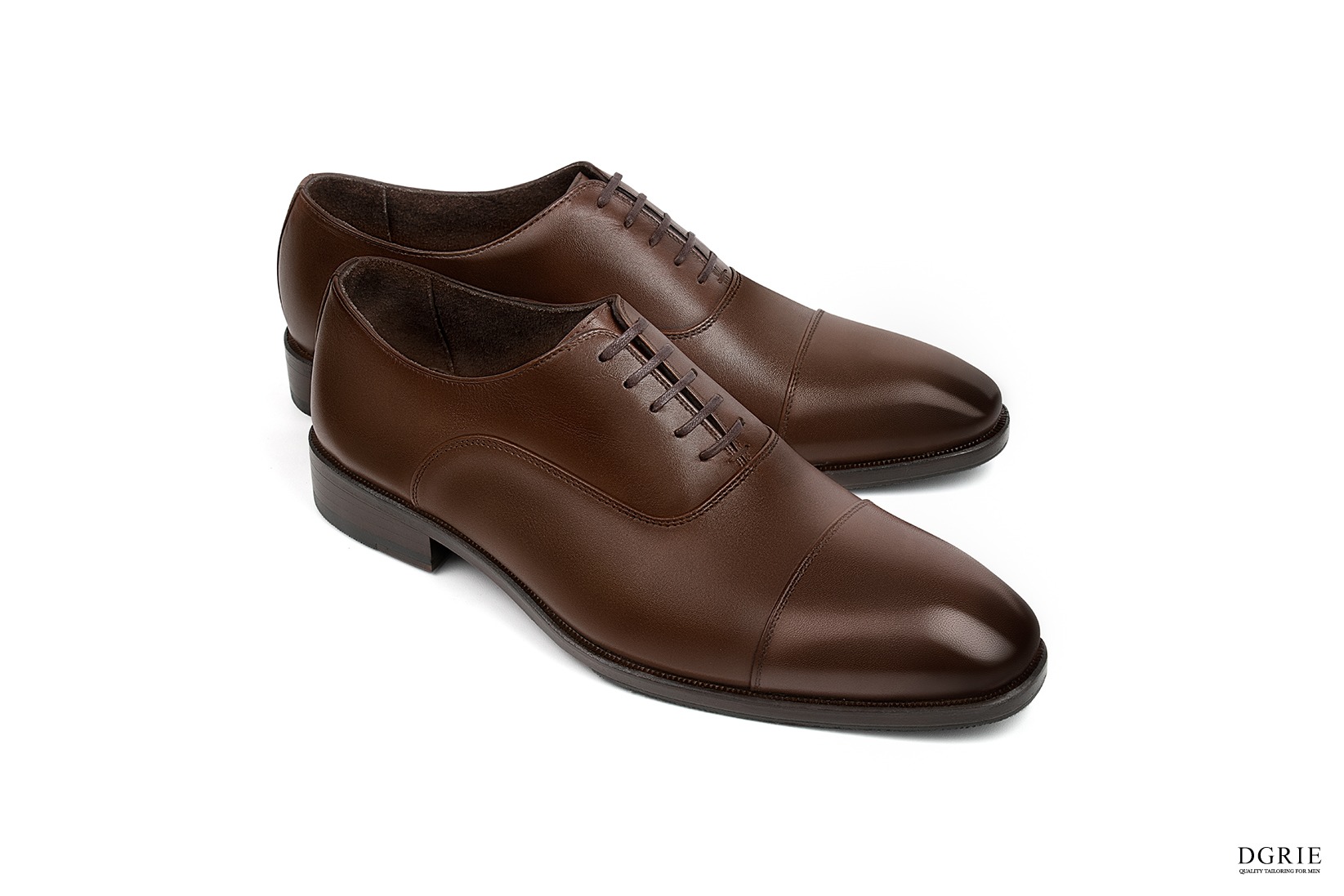 dgrie shoes cognac premium captoe oxford dgrie 5