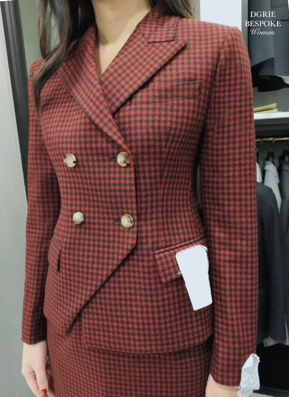 dgrie houndstooth check women suits dgrie 2