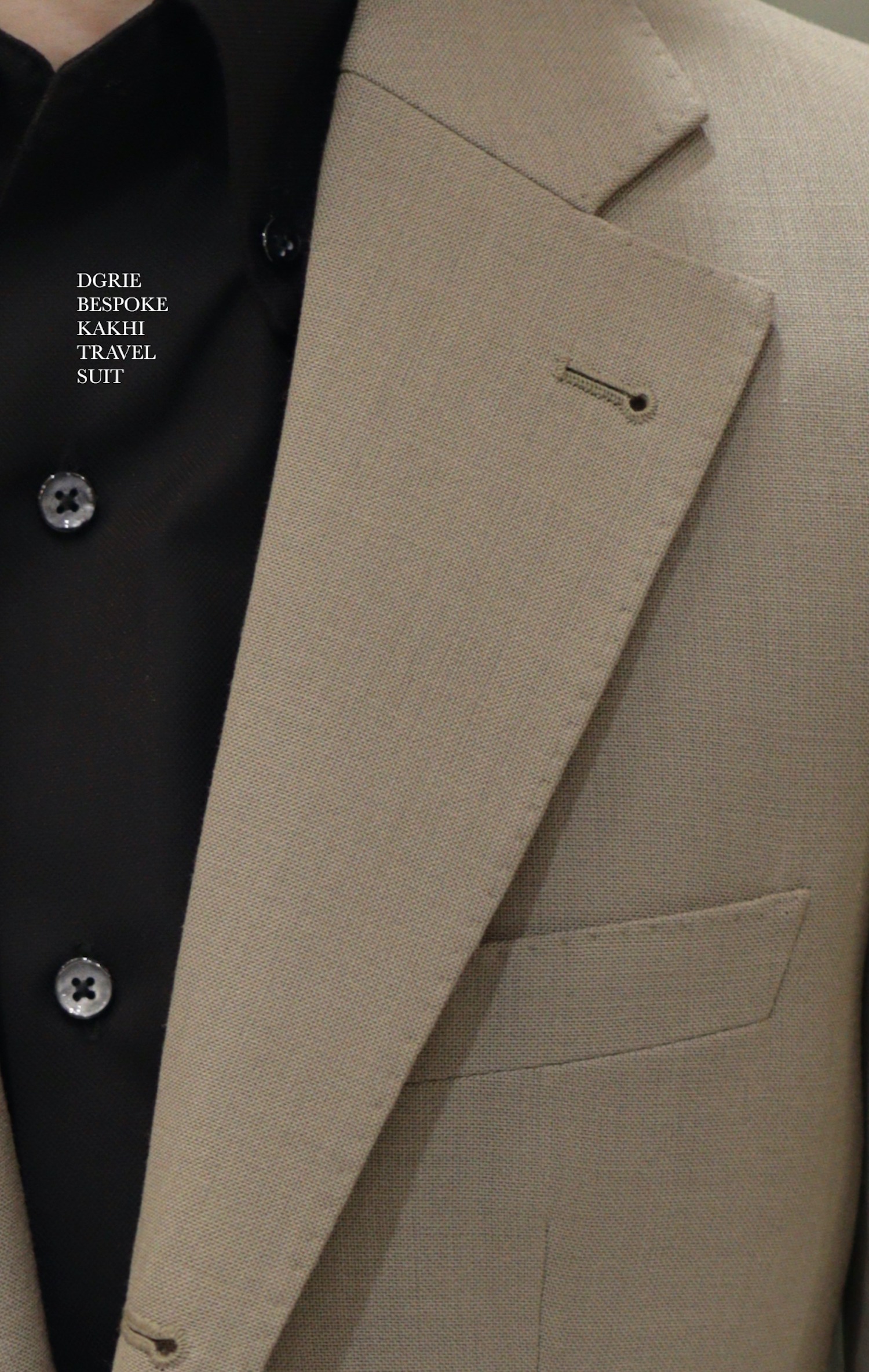 dgrie khaki travel suit dgrie 1