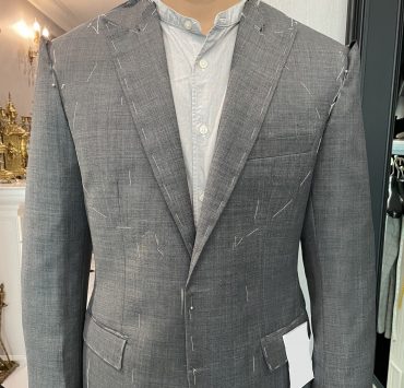 DGRIE TEXTURED GREY IN PEAK SUITS: ตัดสูทสีเทา 15 dgrie textured grey in peak suits dgrie 1