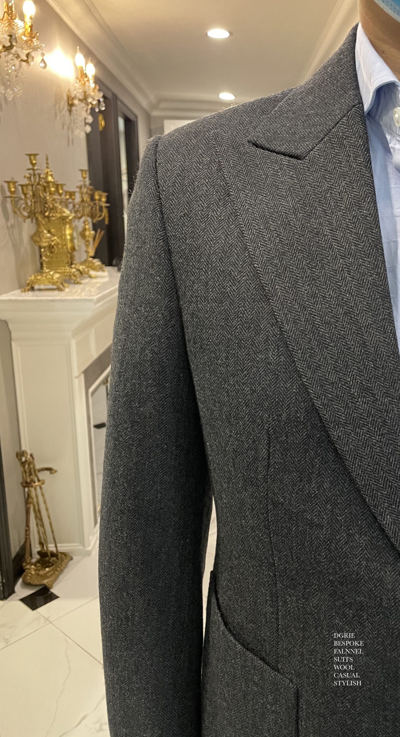 dgrie 100 wool flannel suit dgrie 1