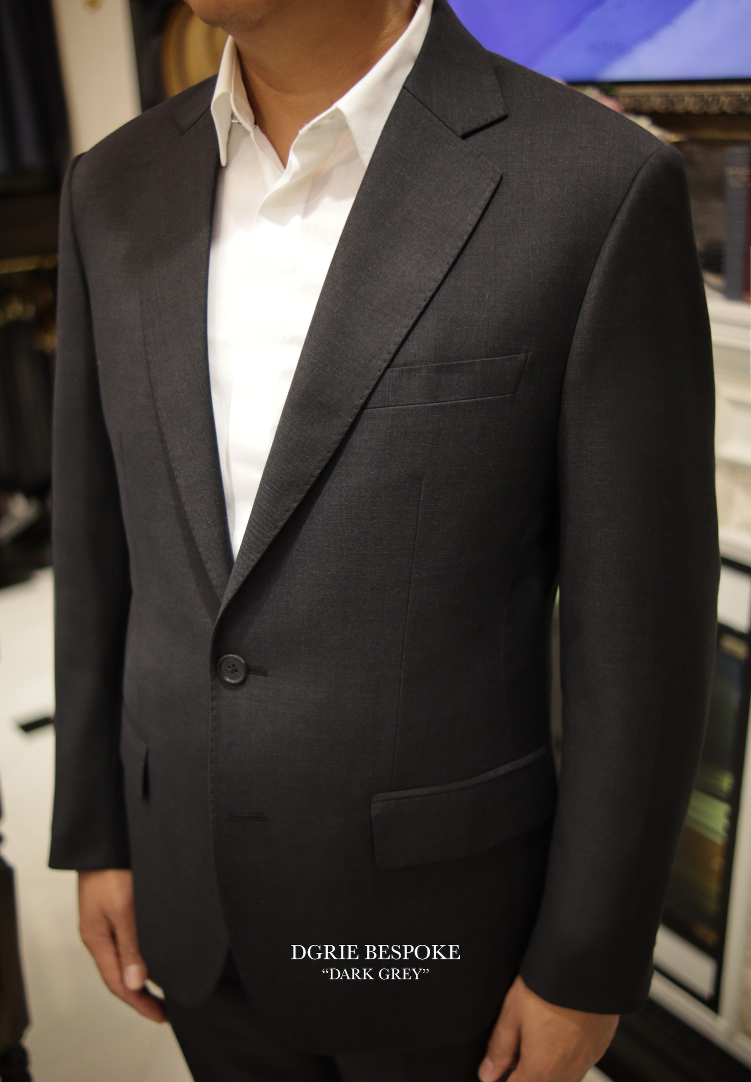 dgrie dark grey suit 100 wool dgrie 1