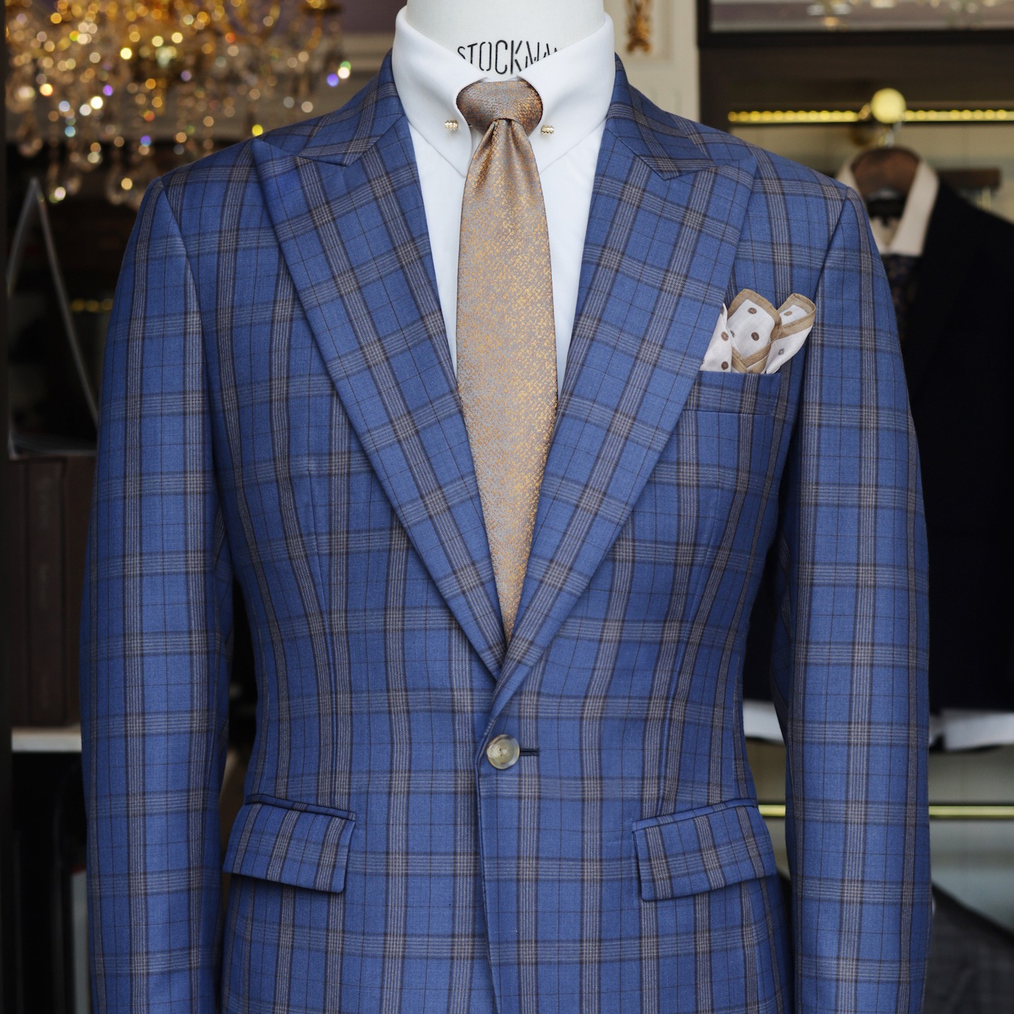 dgrie blue gold peaked lapel suit dgrie 8