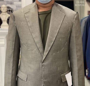 dgrie fitting browngrey single breasted suit dgrie 3
