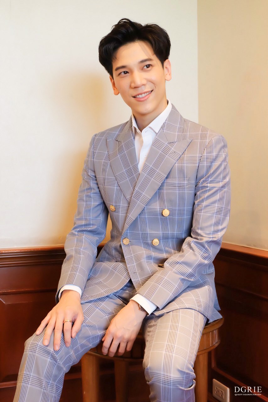 blue double breasted arm kornkan dgrie 1 blue double breasted arm kornkan dgrie 1