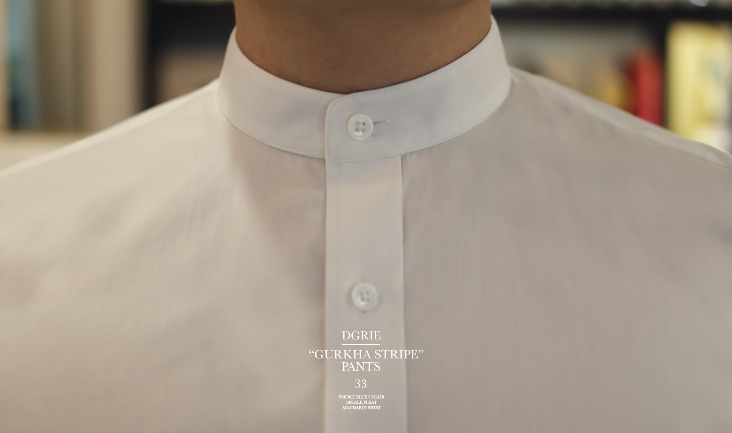 dgrie pants 33 gurkha smoke blue dgrie 4