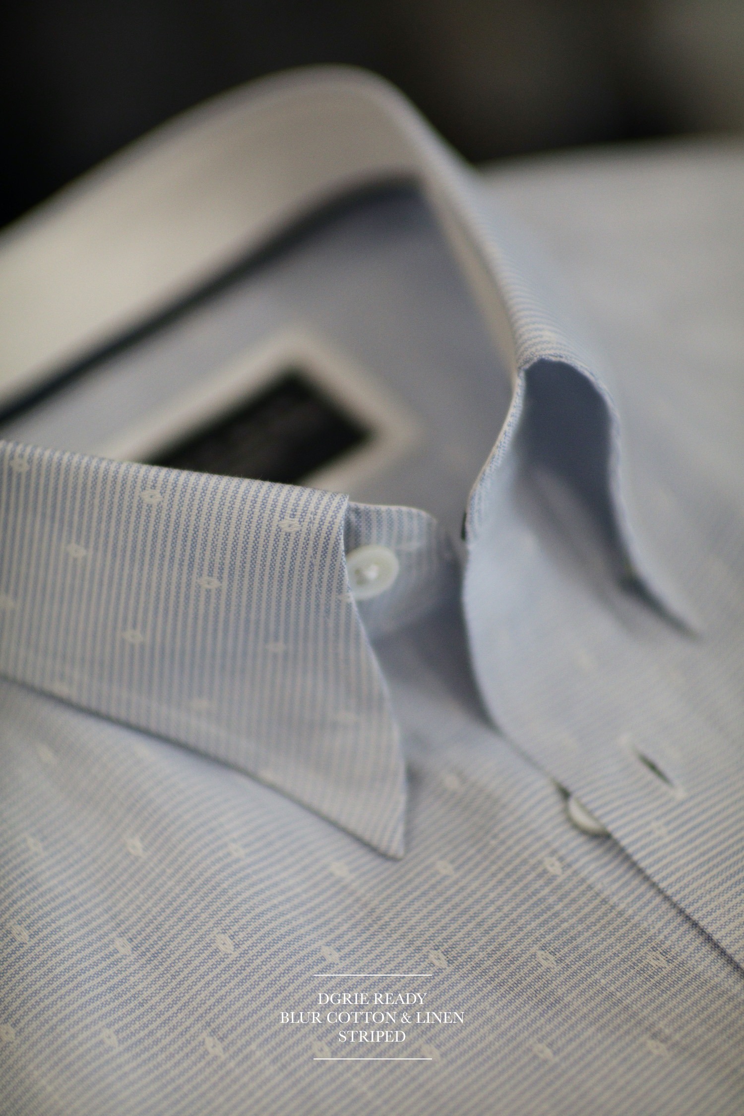 dgrie ready blue cotton linen dgrie