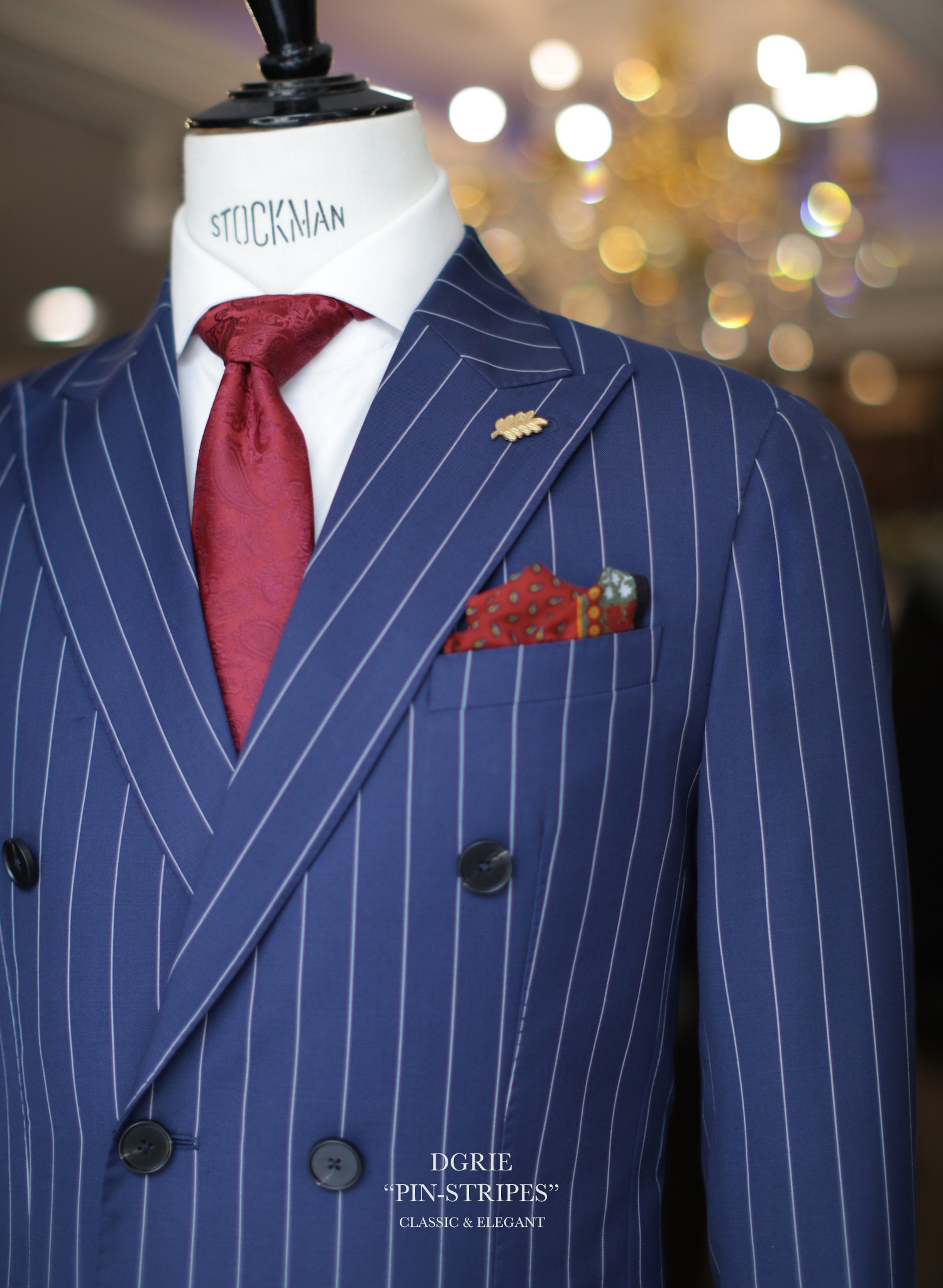pinstripes classic elegant dgrie 3