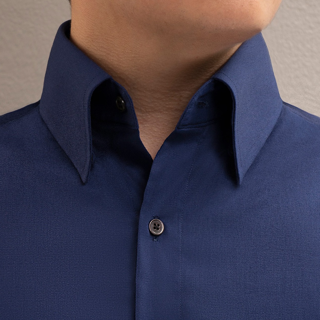 azure blue cotton spandex shirt dgrie 1 azure blue cotton spandex shirt dgrie 1