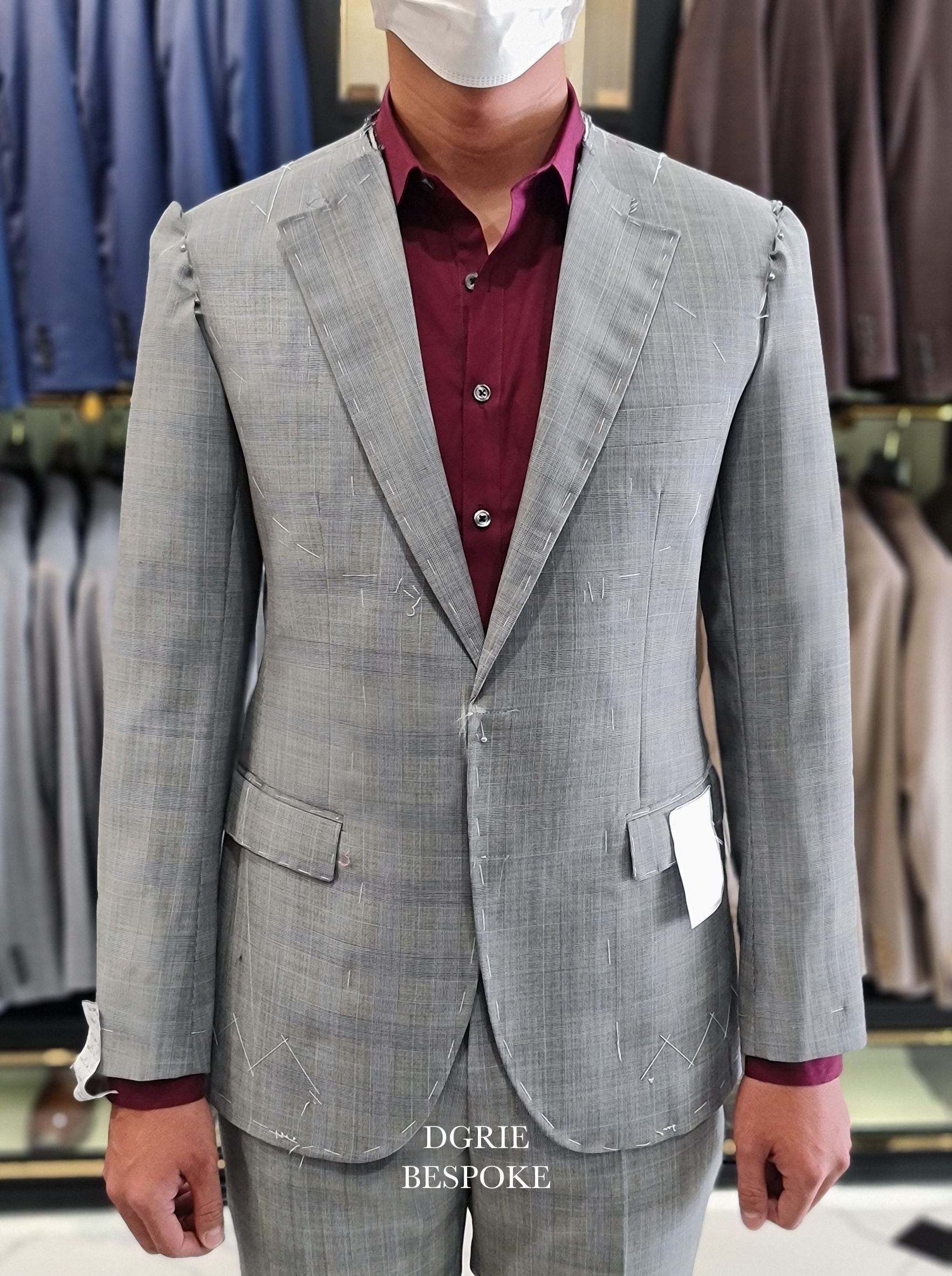 dgrie fitting grey glen check dgrie 4