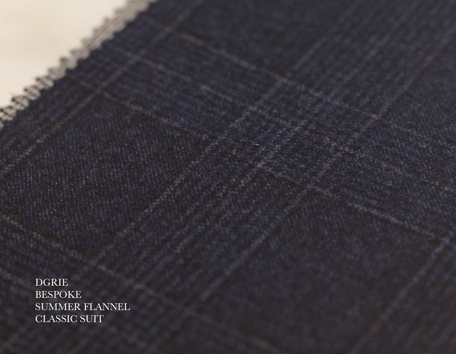 dgrie navy summer flannel suit dgrie 1