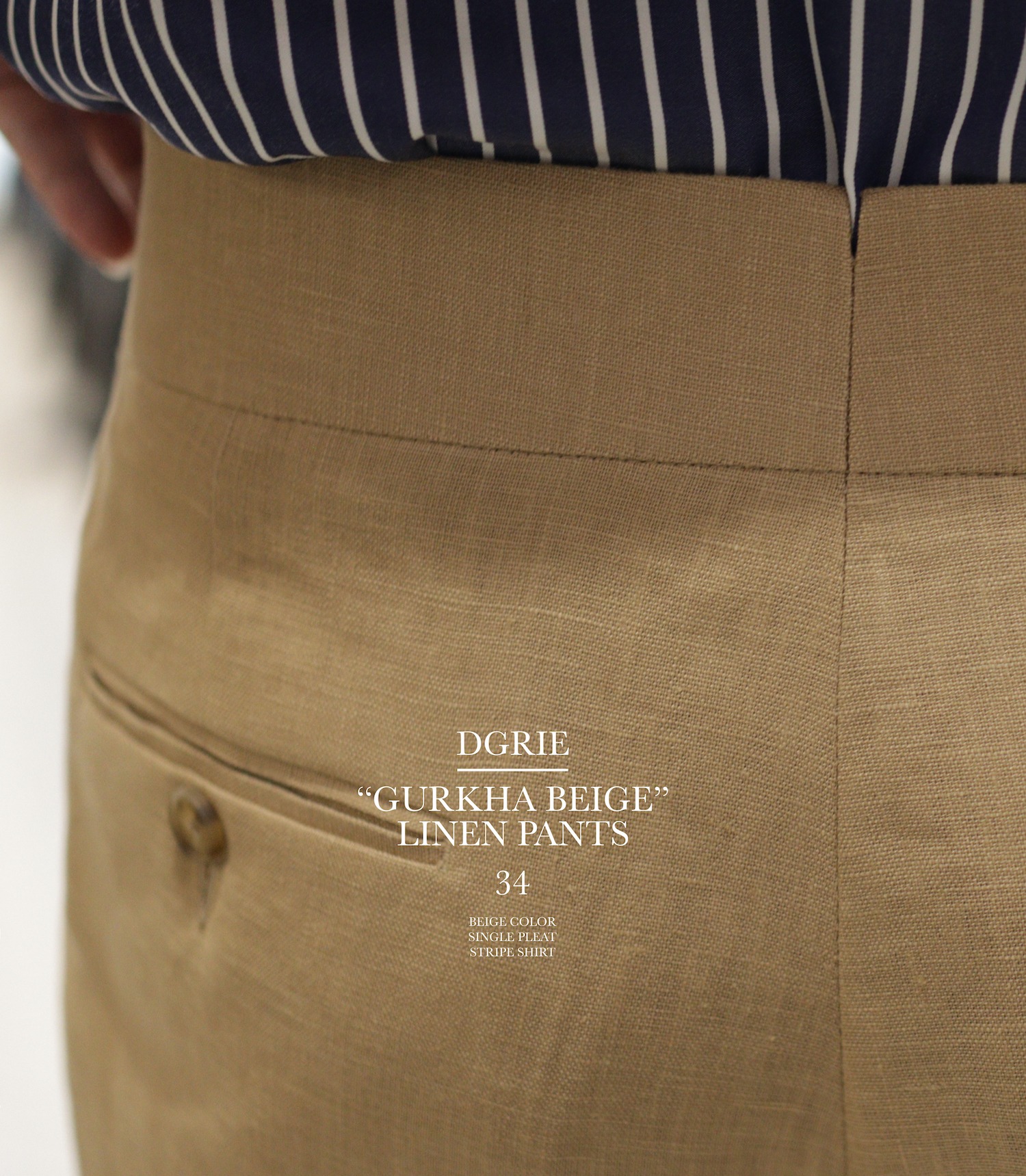 dgrie pants 34 beige gurkha linen dgrie 5 dgrie pants 34 beige gurkha linen dgrie 5