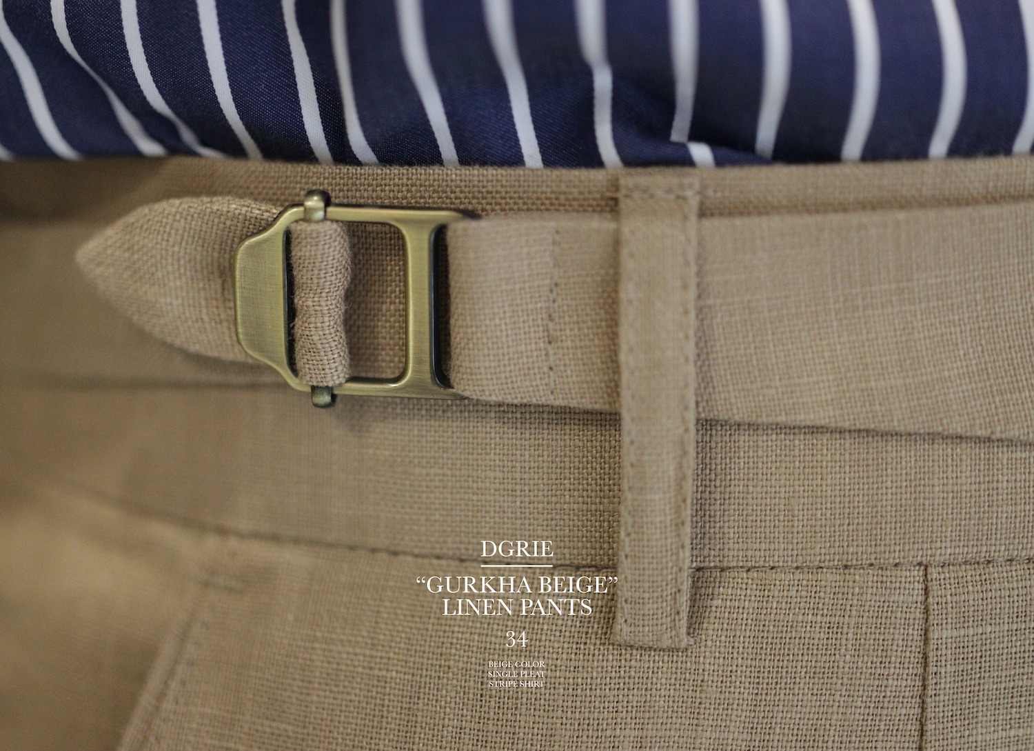 dgrie pants 34 beige gurkha linen dgrie dgrie pants 34 beige gurkha linen dgrie