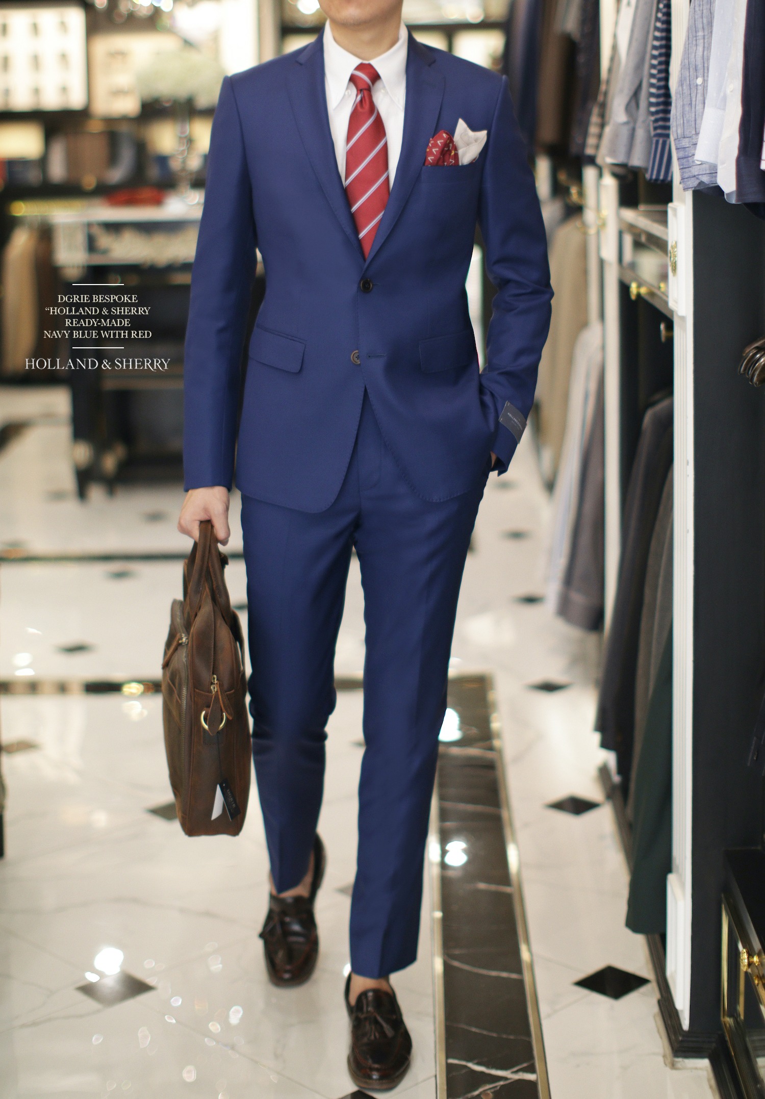 dgrie readymade holland sherry navy suits dgrie