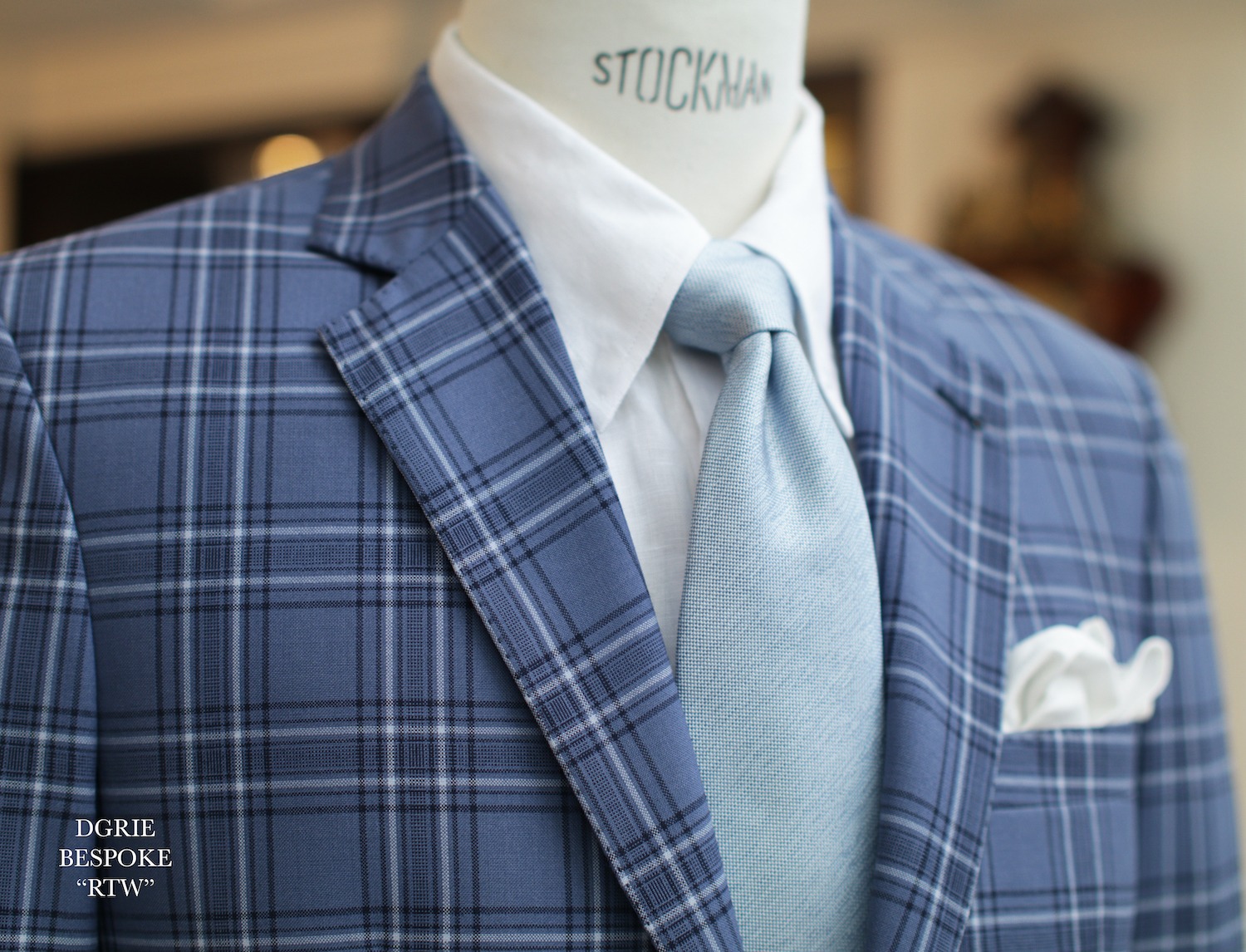 dgrie blue glen check suit dgrie 2