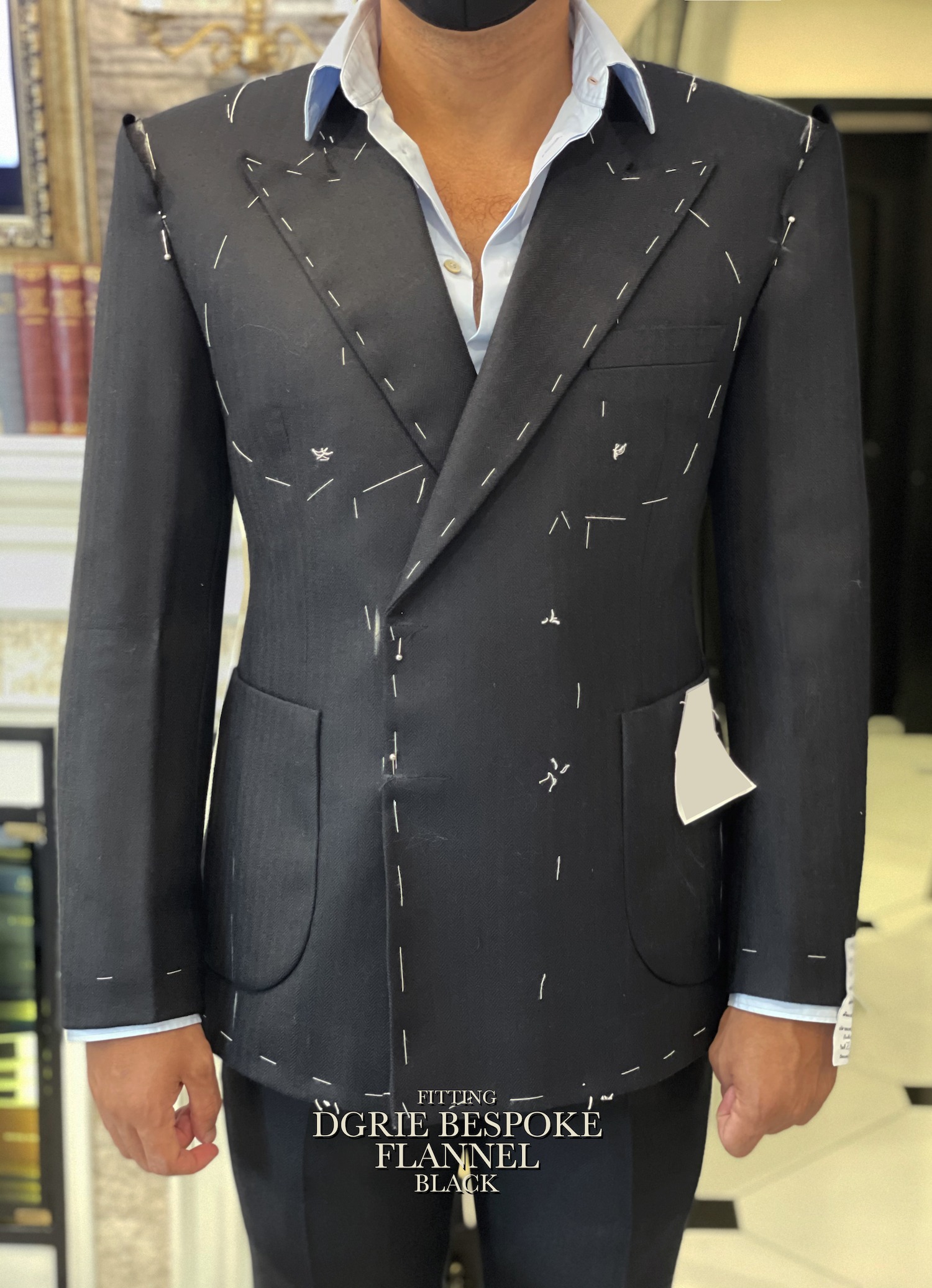 fitting flannel db suits dgrie 3