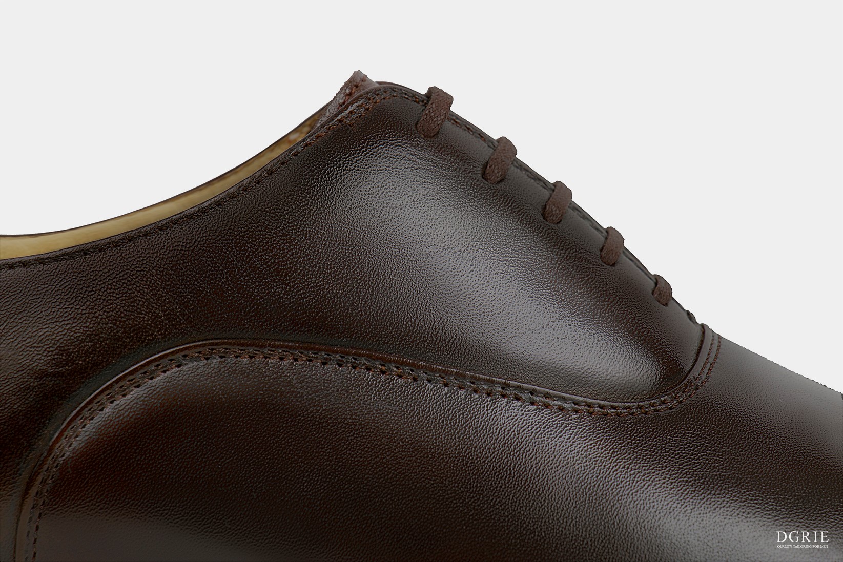 dark brown premium captoe oxford dgrie shoe dgrie 7