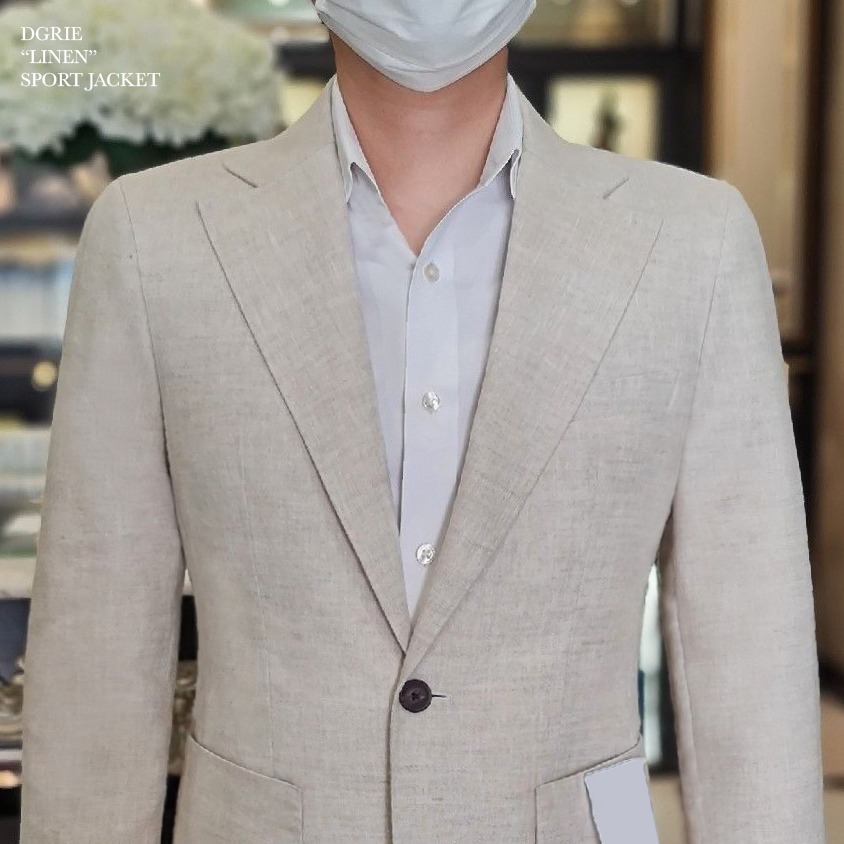 dgrie linen sport jacket beige dgrie 4