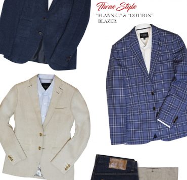 three looks blazer dgrie 1