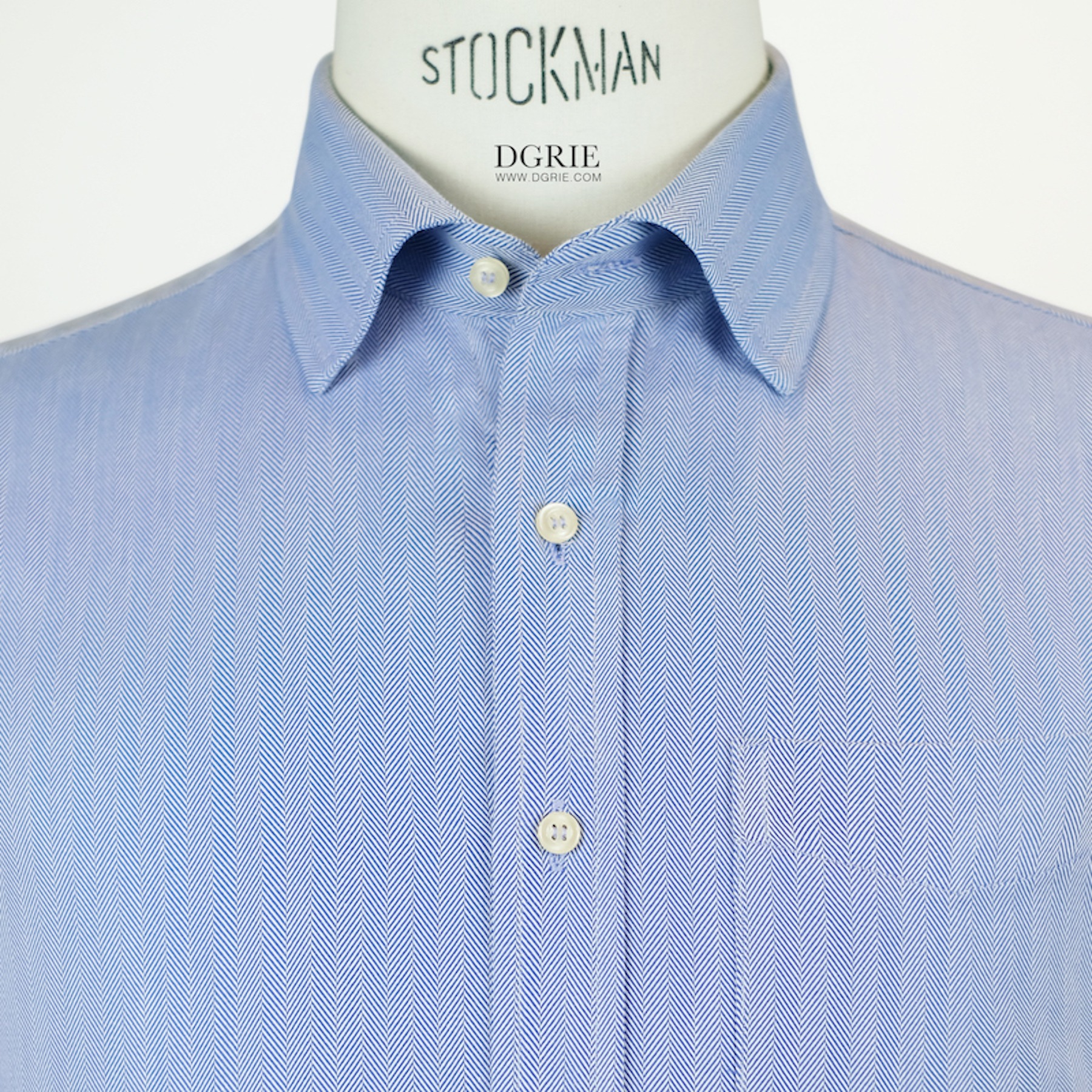 dgrie blue herringbone pocket shirt dgrie