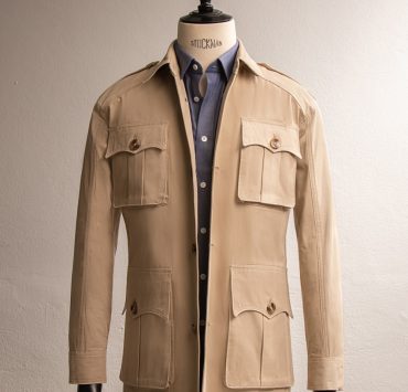 DGRIE Brown Safari Jacket - สั่งตัดเสื้อซาฟารี ตัดเสื้อซาฟารี เสื้อซาฟารี 14 dgrie brown safari jacket dgrie