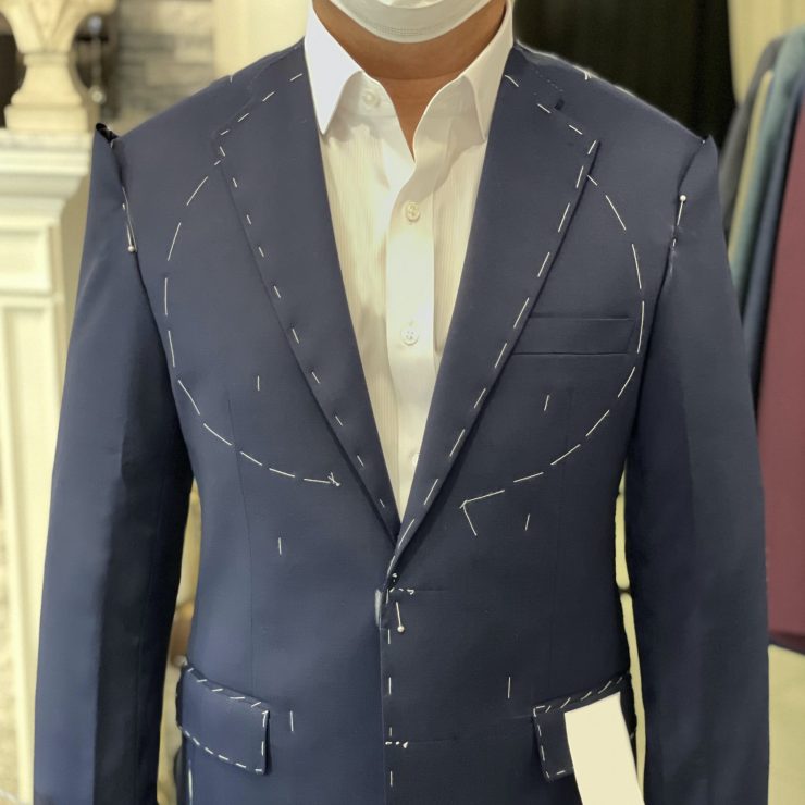 DGRIE Fitting: Navy Blue & Grey Suit: ตัดสูทสีกรม และ สีเทาอ่อน 23 dgrie fitting navy blue grey suit dgrie 2