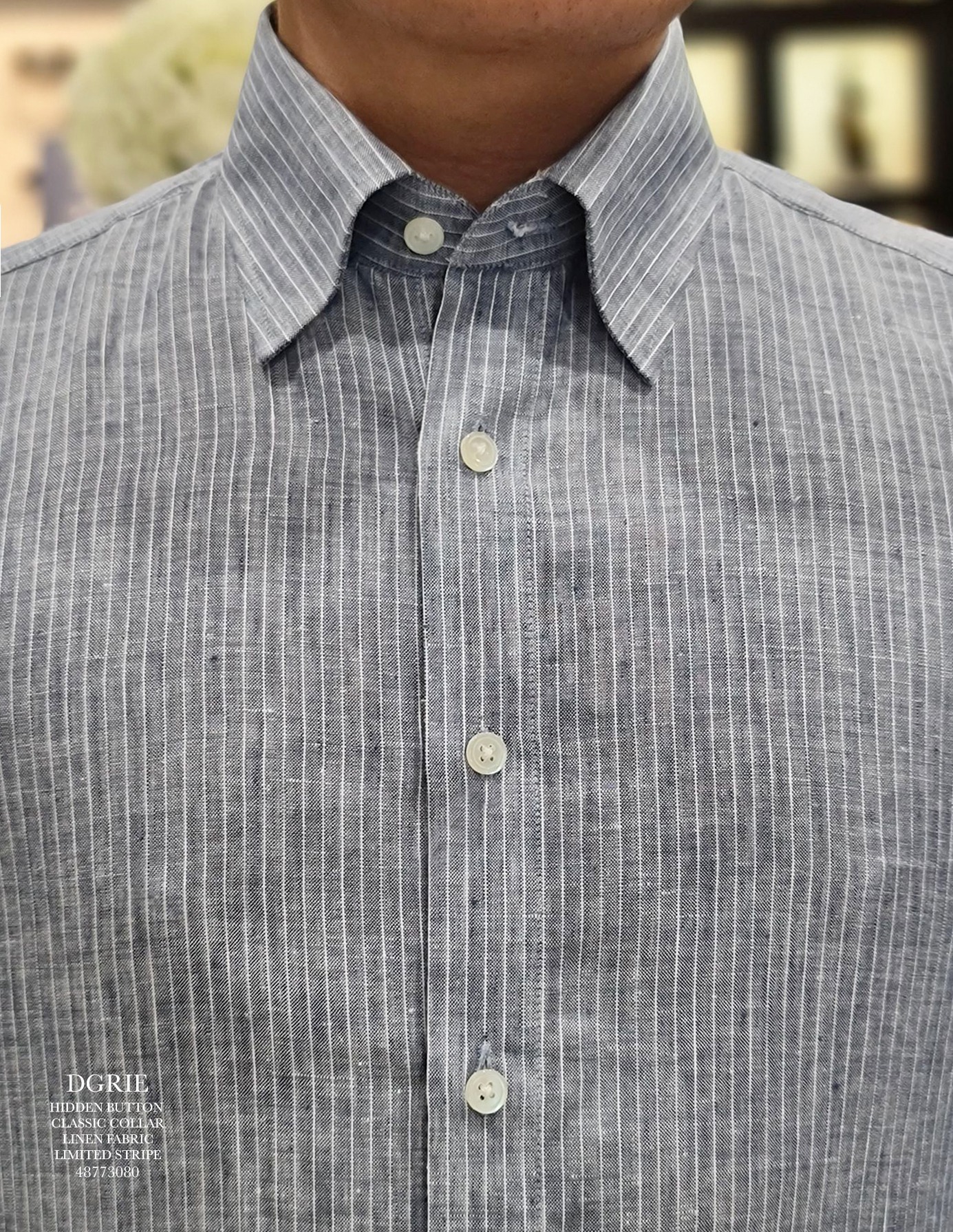 dgrie linen stripe shirt dgrie