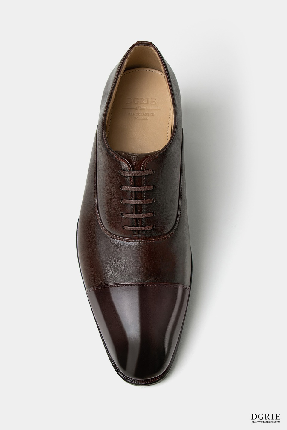 dgrie sale 20 off dark brown premium captoe oxford dgrie 3