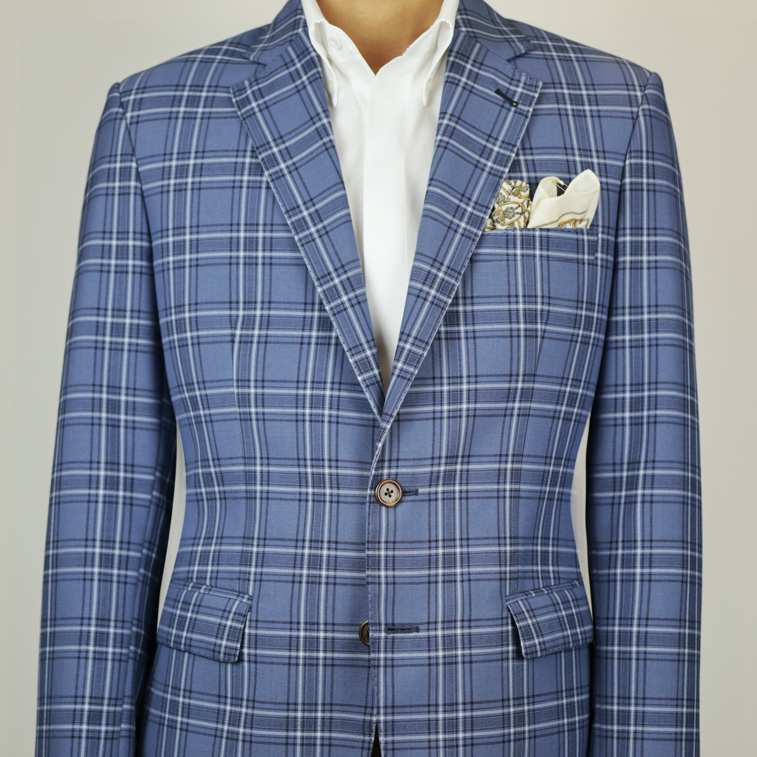 dgrie sale 50 cotton window blue suit dgrie