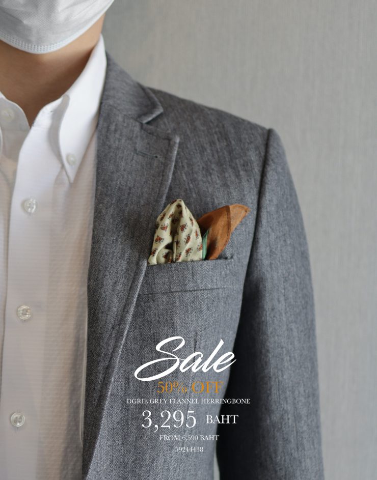 DGRIE SALE 50%: Flannel Herring-Bone Suit: เสื้อสูทผ้าวูล แฟรนเนล 13 dgrir sale 50 flannel herring bone suit dgrie