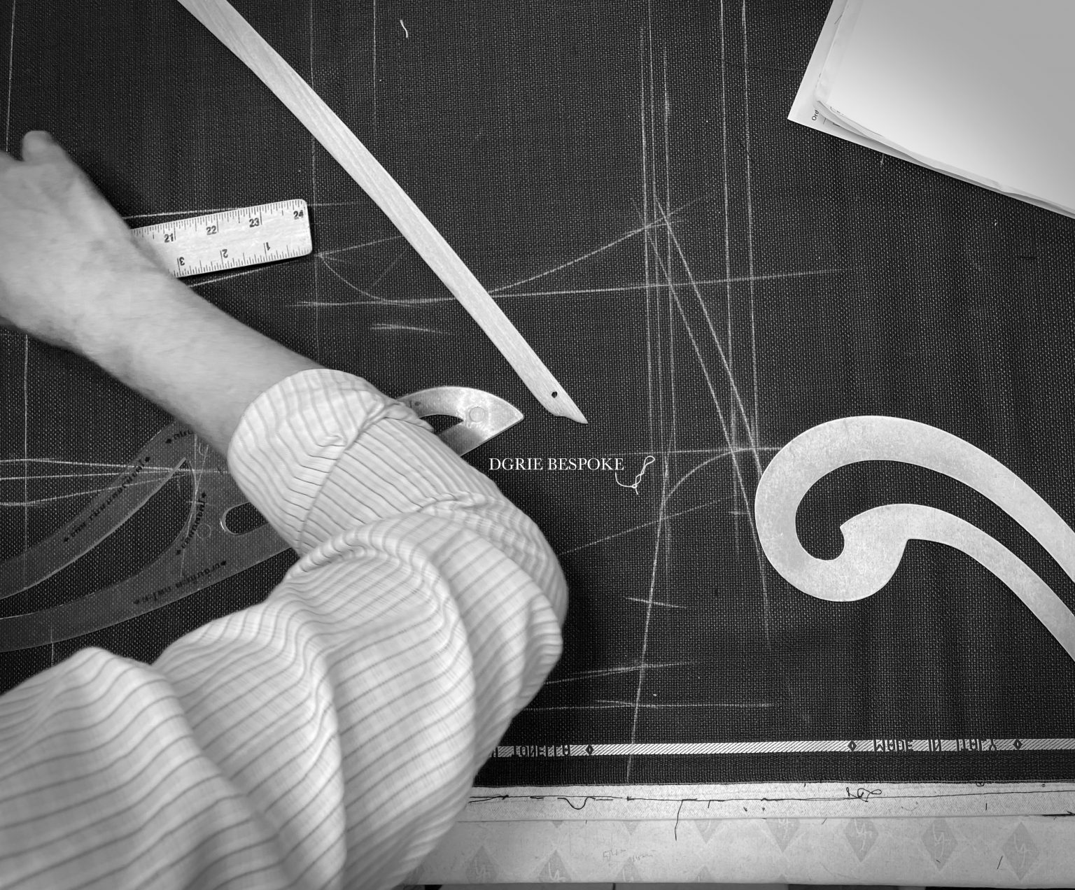 fitting flannel grey herringbone dgrie 1