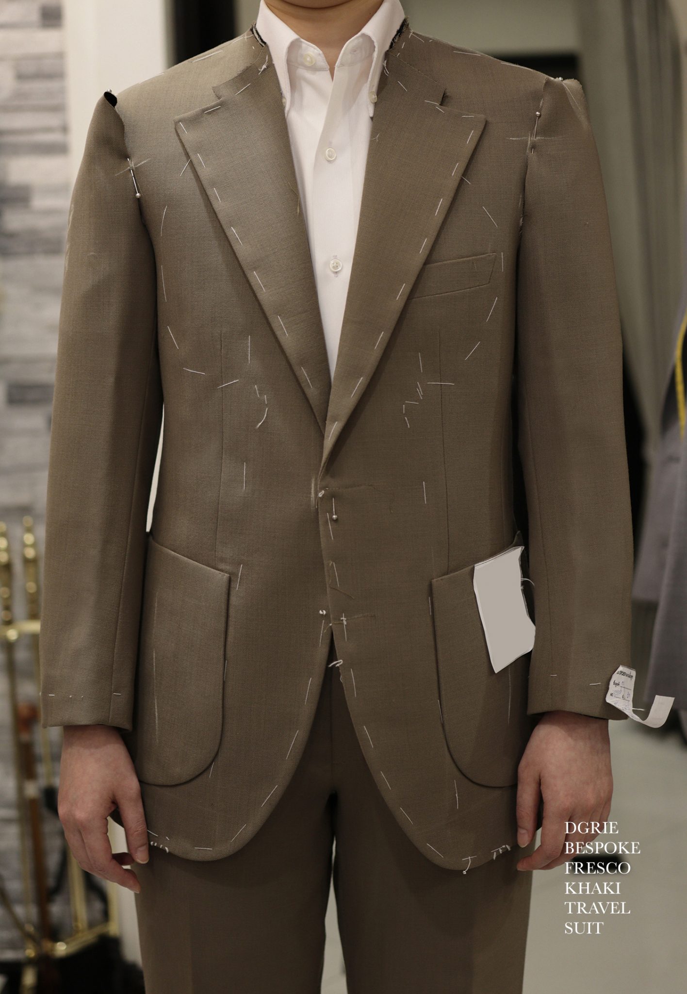 fitting flannel grey herringbone dgrie 9