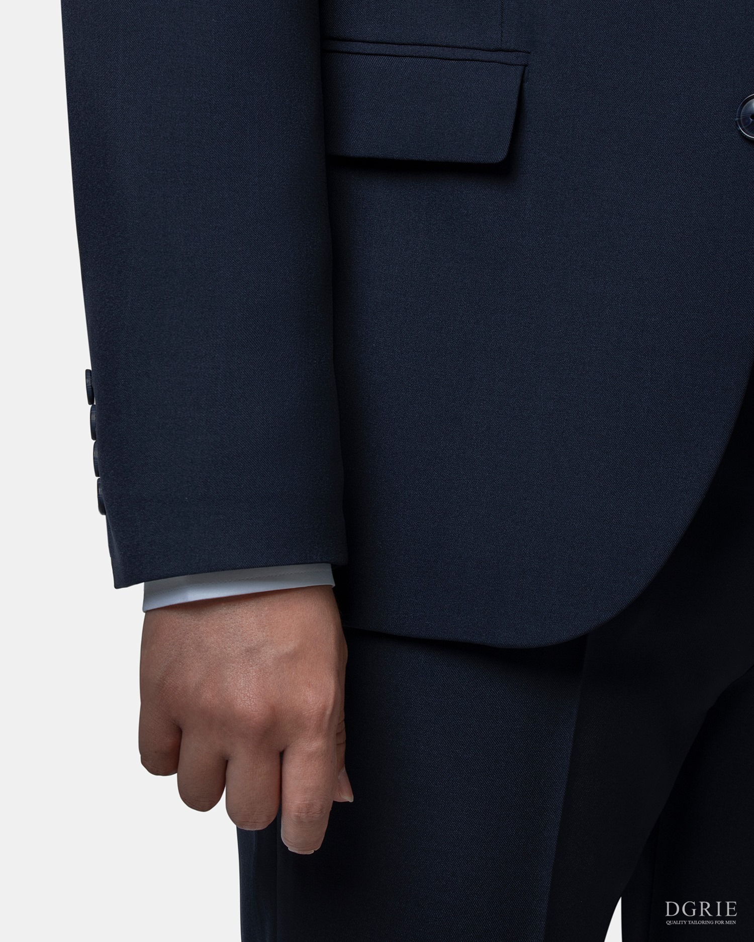 play navy 2 buttons standard dgrie 6