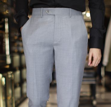 Ceasar Light Grey Wool Pants: กางเกงสีเทาอ่อนโทนสีที่ต้องมีไว้ติดตู้ 14 ceasar light grey wool pants dgrie
