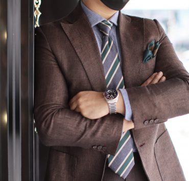 dgrie brown linen blazer dgrie 1