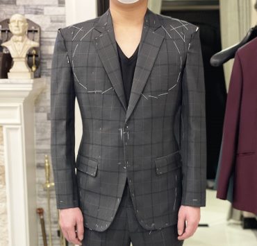 DGRIE Fitting: Window Grey Suit ตัดสูทลายตารางทรง Slim Fit 15 dgrie fitting window grey suit slim fit dgrie 1