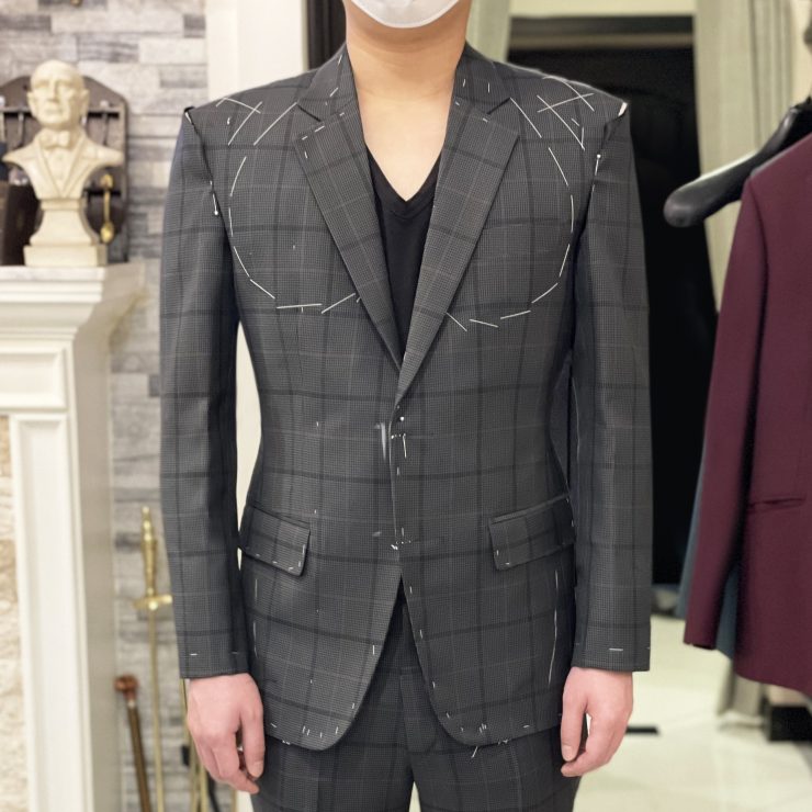 dgrie fitting window grey suit slim fit dgrie 1