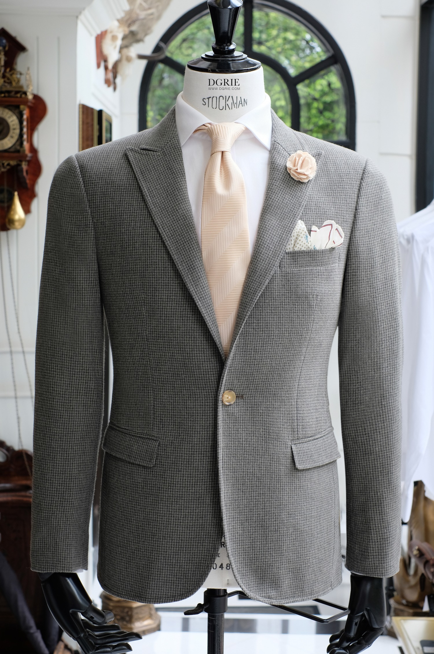 dgrie sale houndstooth brown blazer dgrie 7