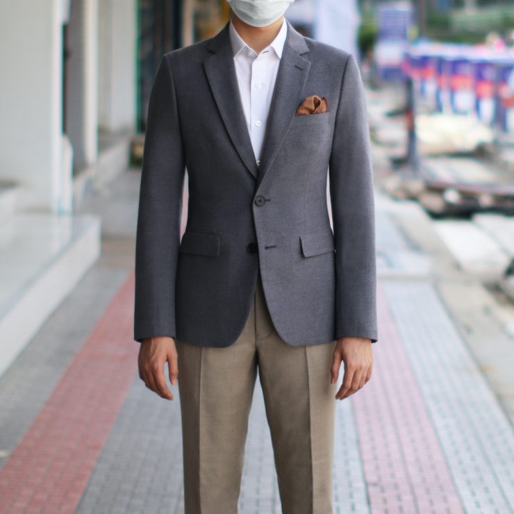 DGRIE SALE: SMART CASUAL GREY & BEIGE: เสื้อสูท เสื้อเชิ้ต กางเกง 13 dgrie save set smart casual grey beige dgrie 6