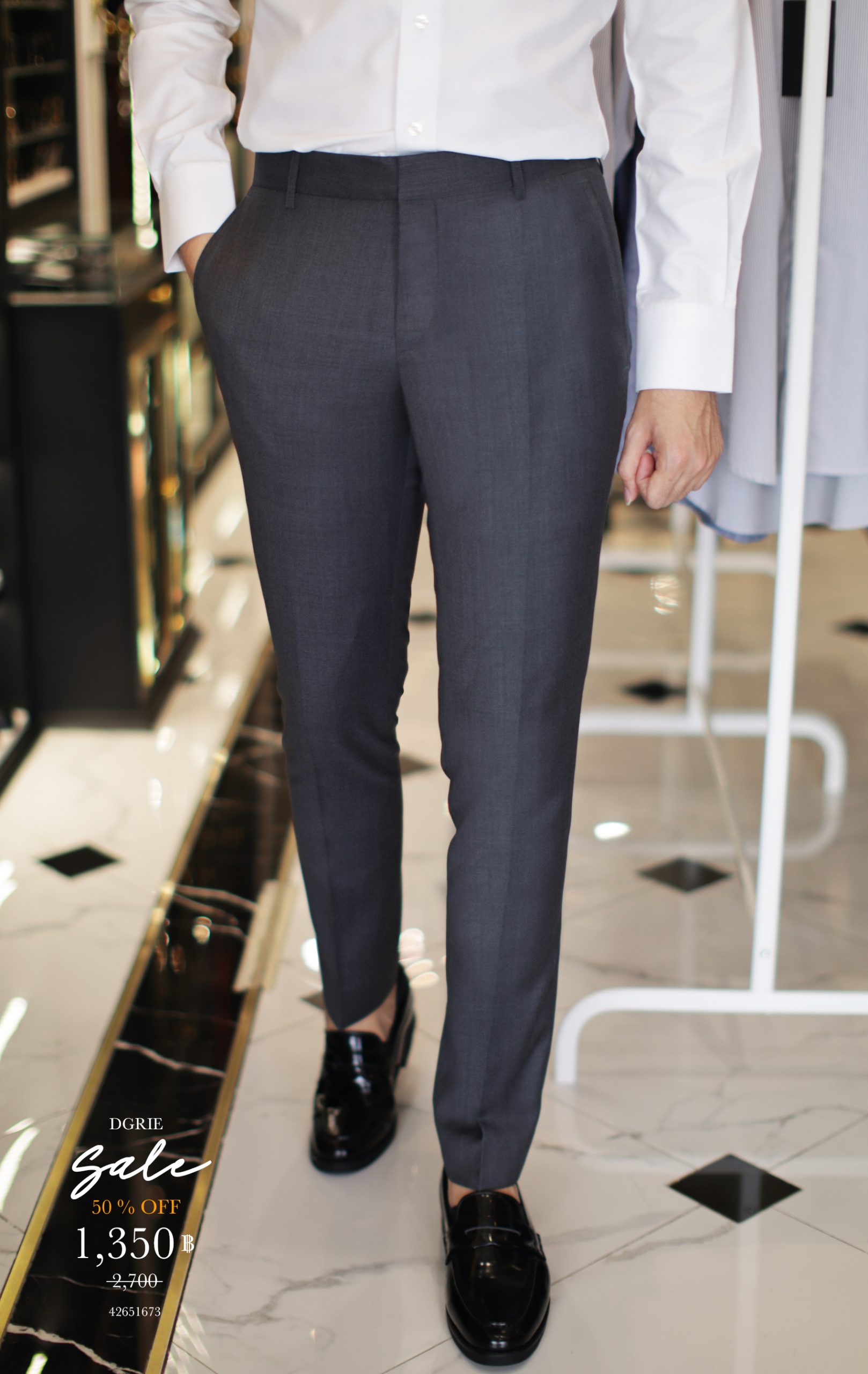 sale 50 off victory grey pants dgrie