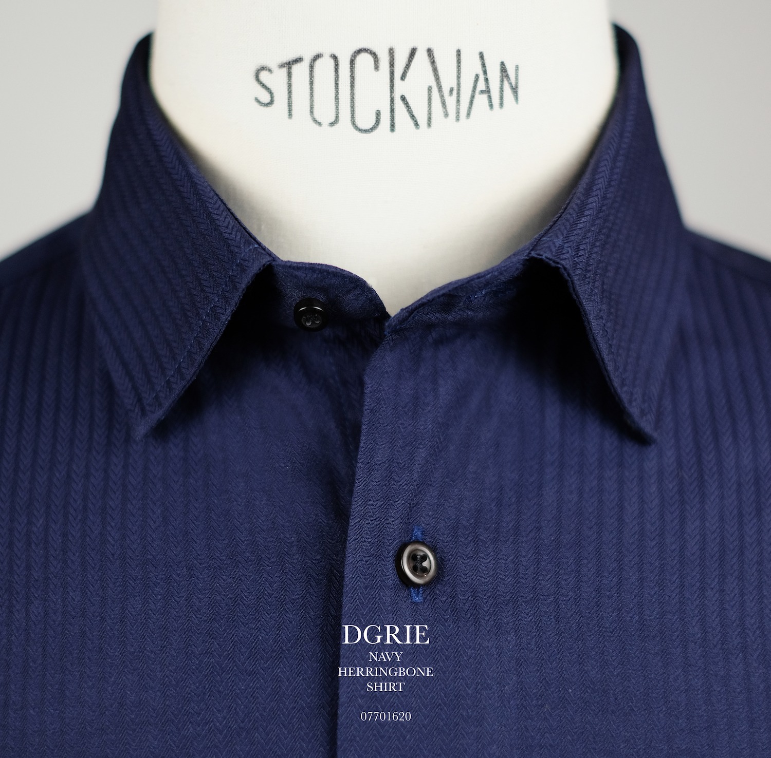 sale 70 off navy black herringbone shirt dgrie