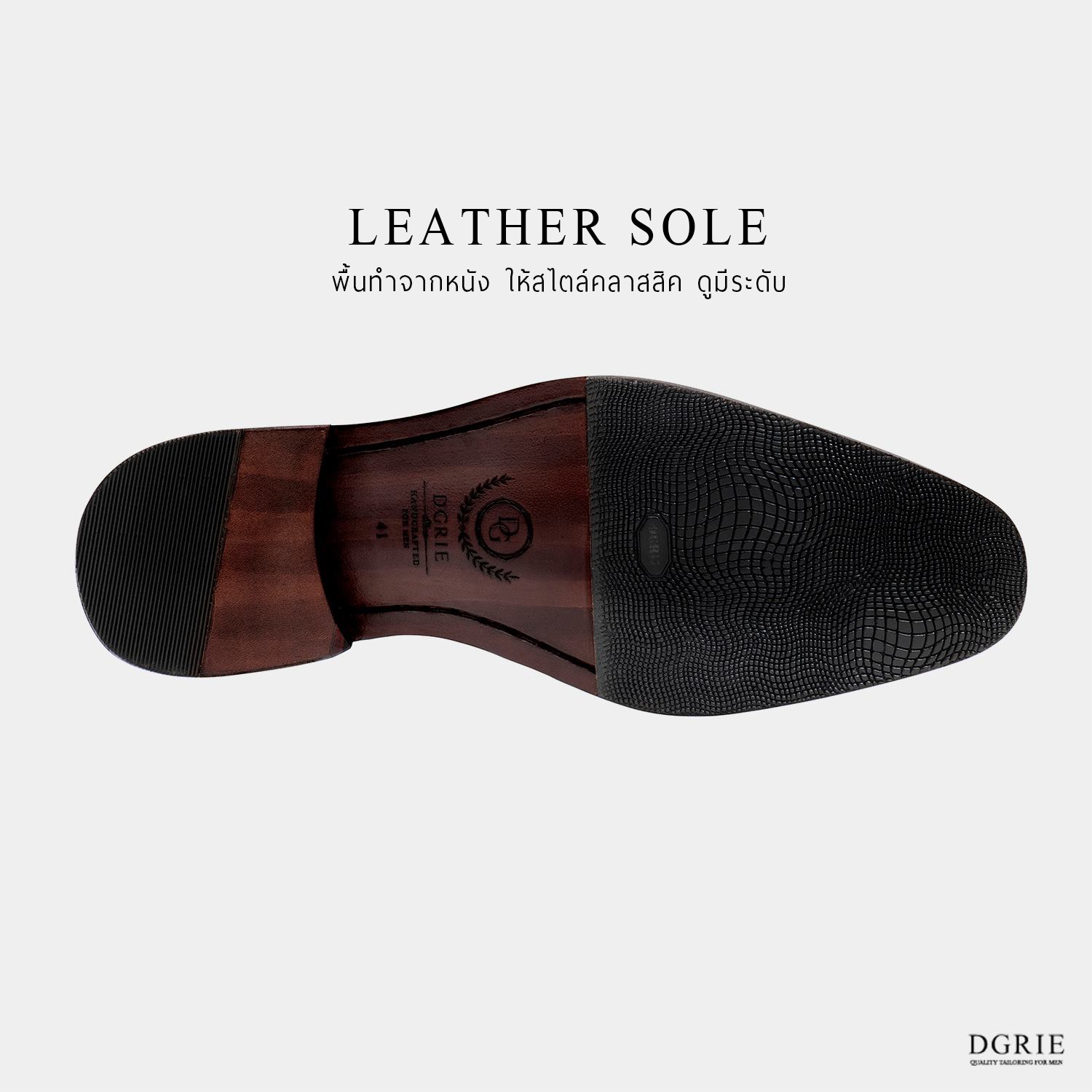 black premium captoe oxford dgrie