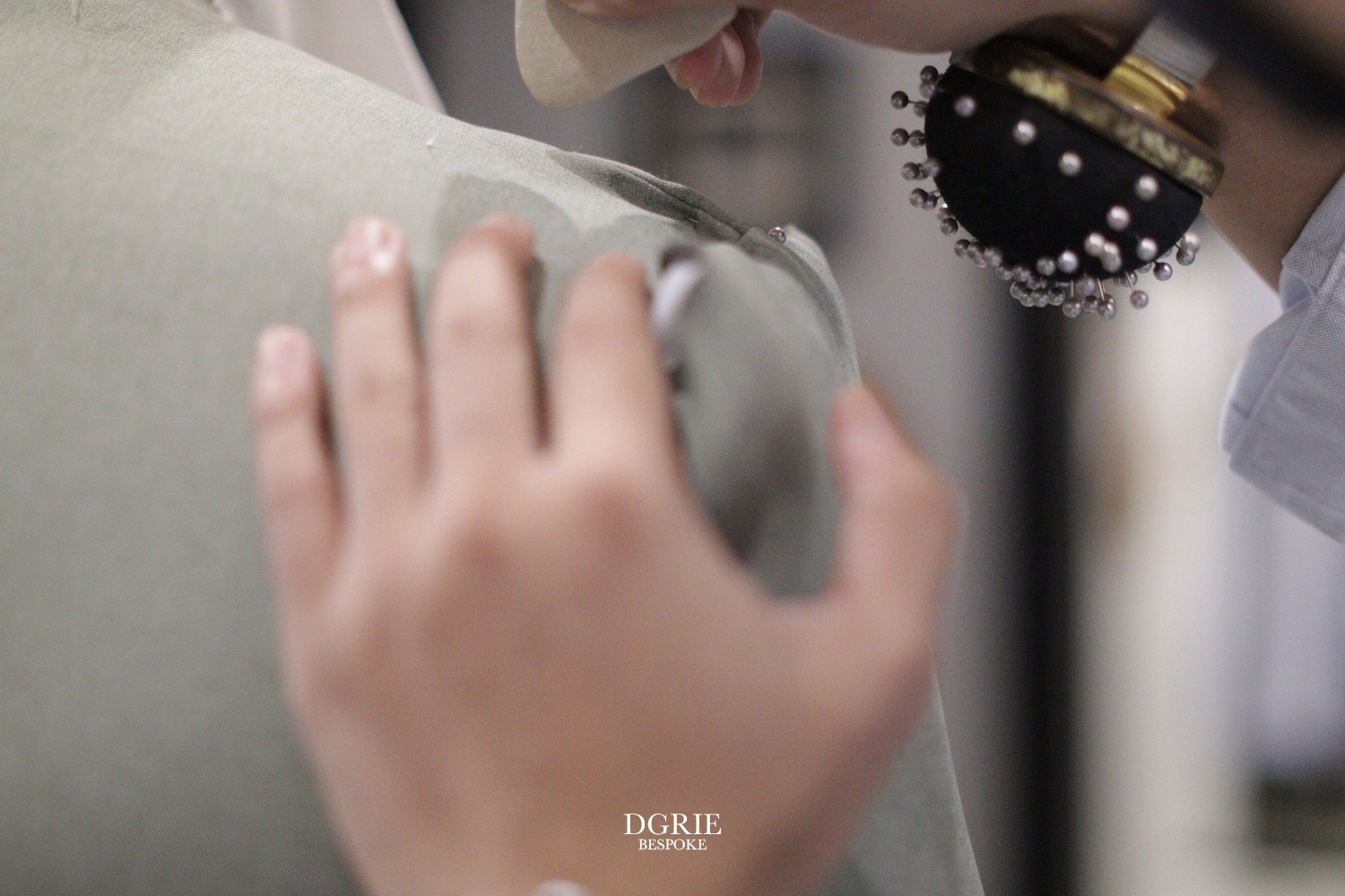 dgrie bespoke light green grey suit dgrie 3