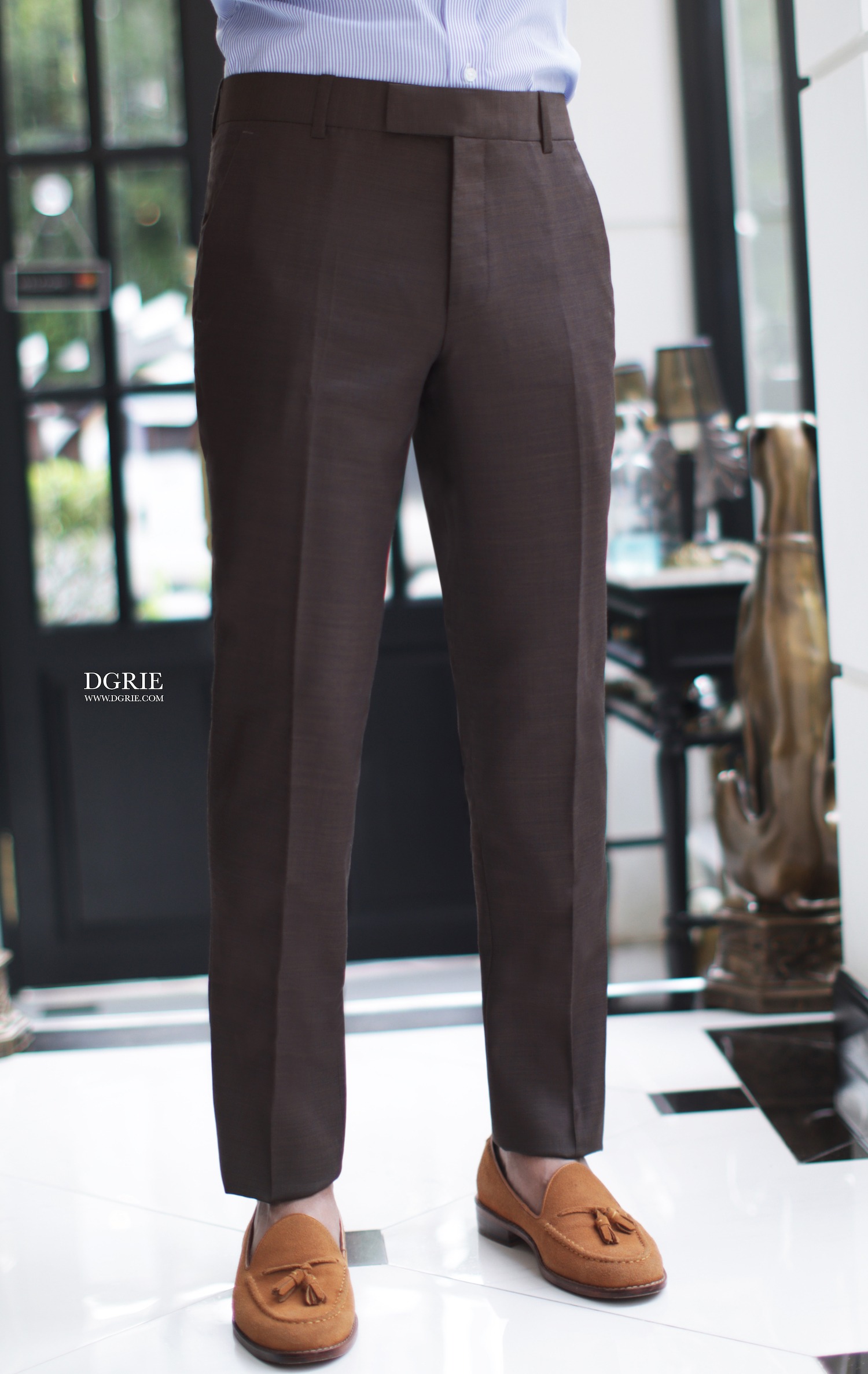 dgrie caesar brown pants dgrie