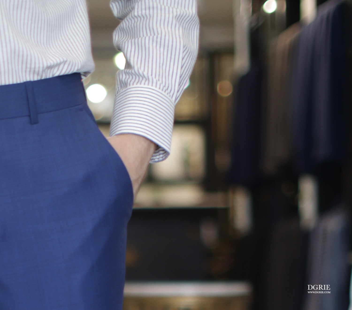 dgrie caesar navy wool pants dgrie