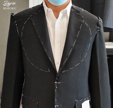 dgrie fitting super black pure wool dgrie 2