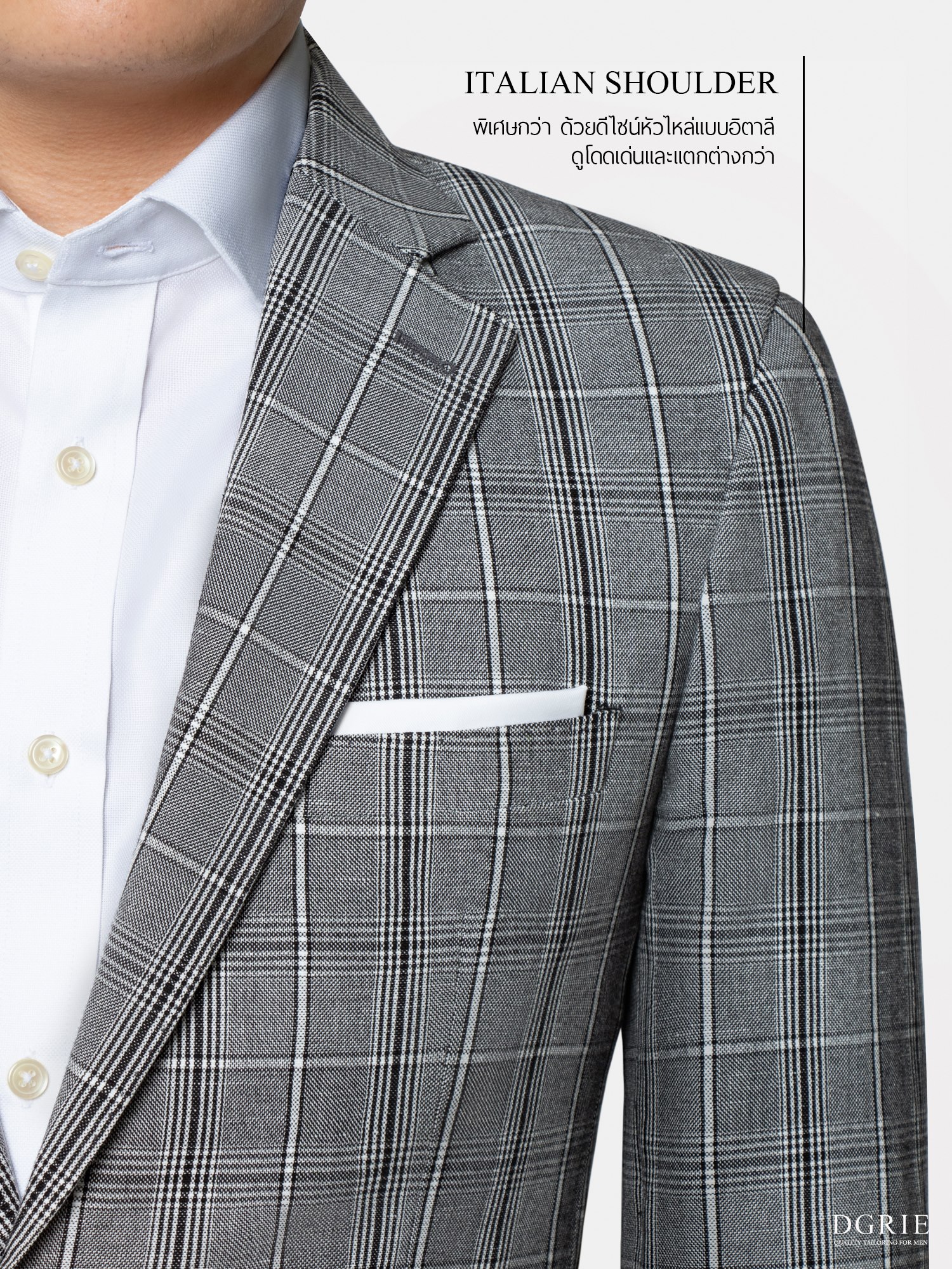 dgrie glen check suit grey dgrie 2