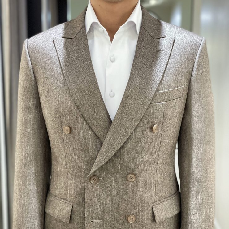 DGRIE GOLD DB SUIT: ตัดสูทแต่งงาน สีเบจ โทนสีทอง 25 dgrie gold db suit dgrie 1