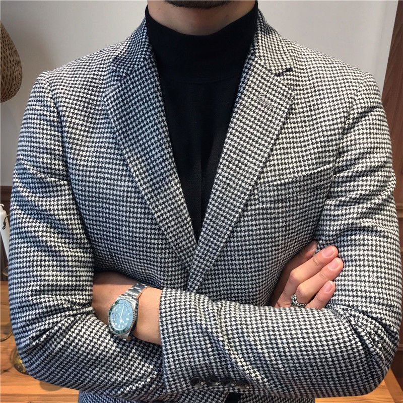 dgrie houndstooth blazer dgrie dgrie houndstooth blazer dgrie